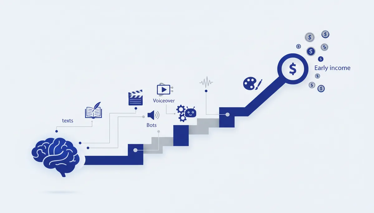 First 100K with AI: 10 real ways to earn