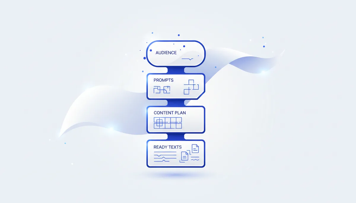Claude prompt chain for content plan