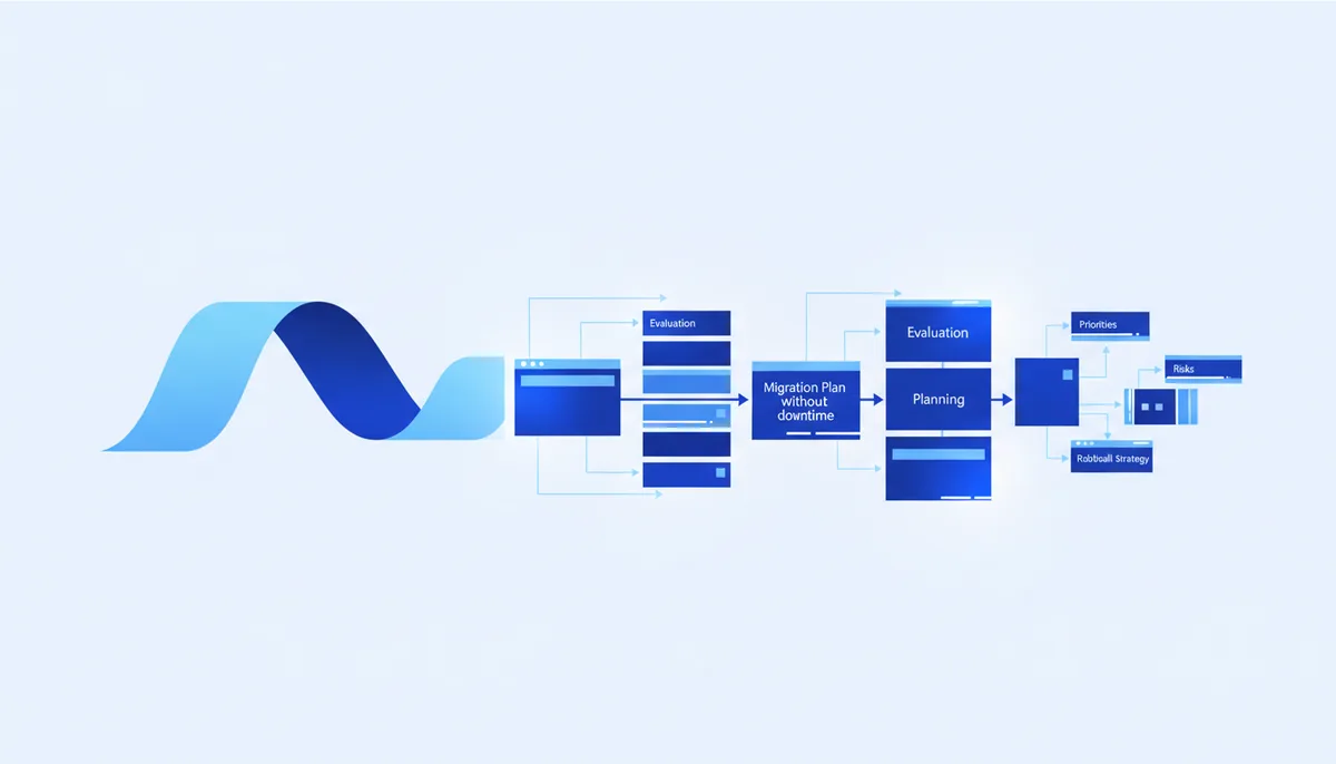 Legacy migration plan: assess, step