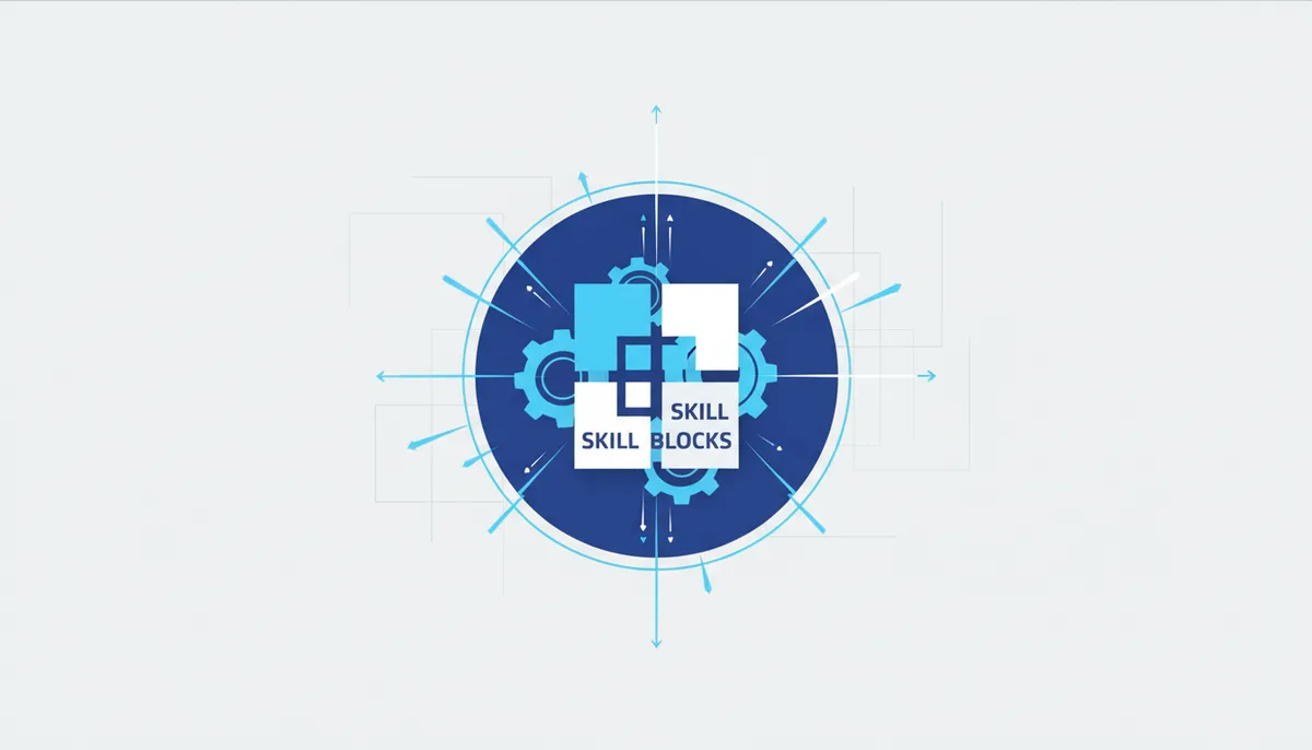 Claude Skill file: 4 blocks for a blog