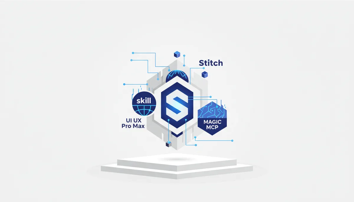 Google Stitch + Claude Code design stack