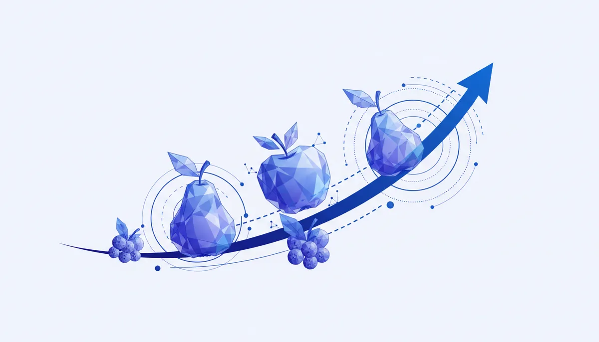 AI ASMR: glass fruit