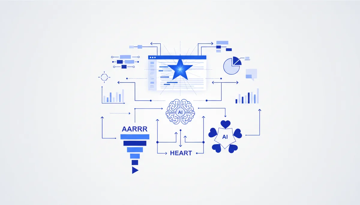 Продуктовые метрики: North Star, AARRR, HEART для